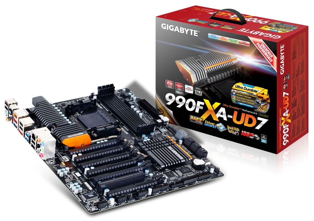 Gigabyte vient de sortir une nouvelle révision de la GA-990FXA-UD7