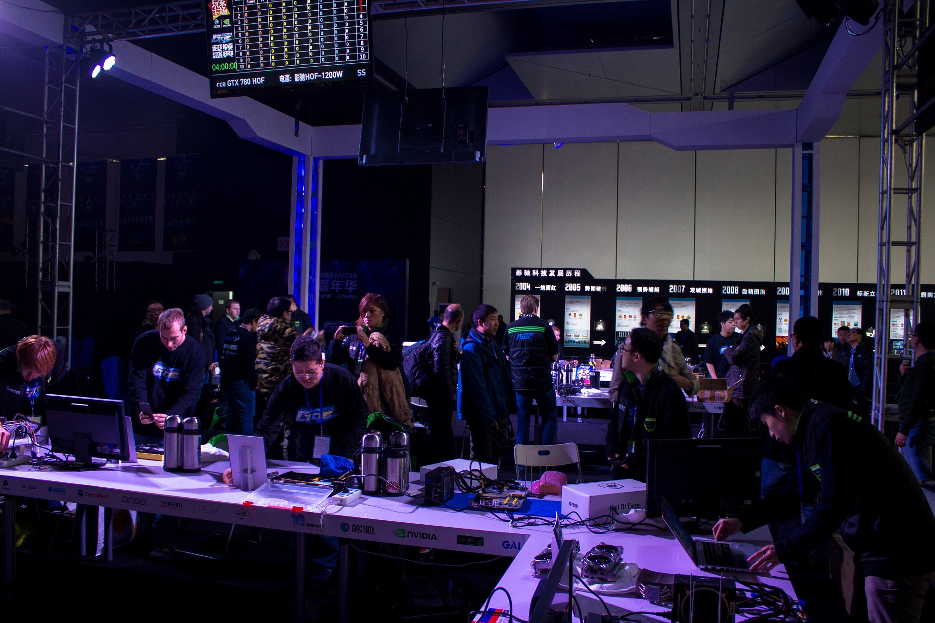 La galaxy overclocking carnival...