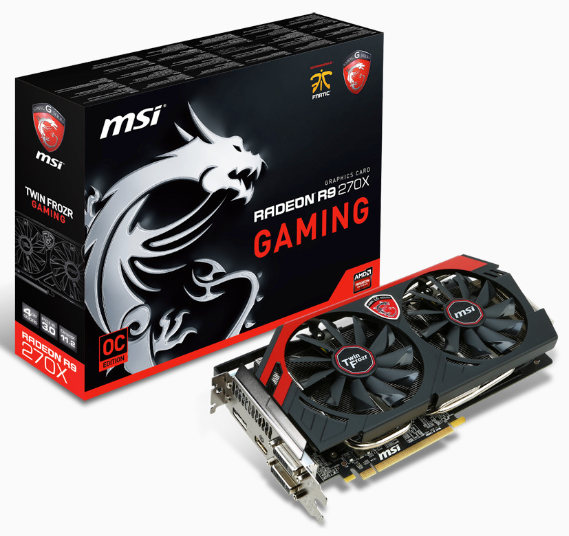 MSI présente sa R9 270X GAMING 4G