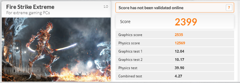 3dmark fire strike OC