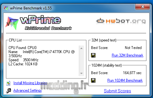 wprime 1024 OC