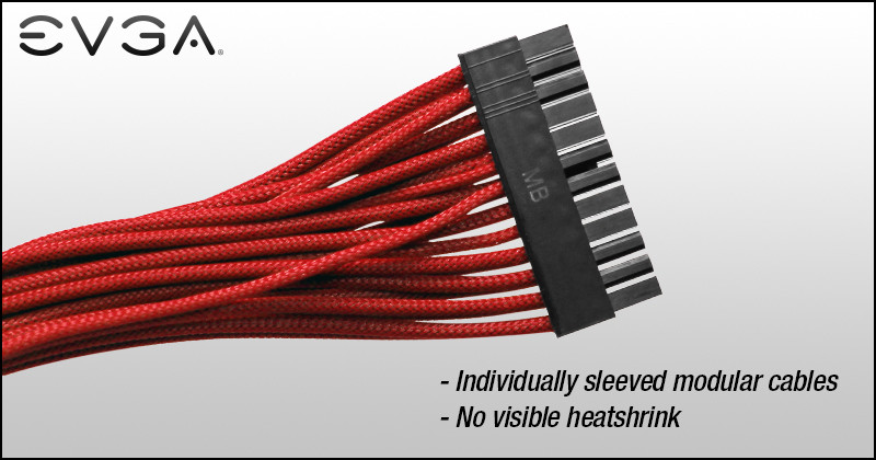 Cables gainés pour les alim EVGA SuperNOVA G2/P2