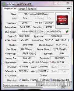 GPU-Z R9 280X DC2T