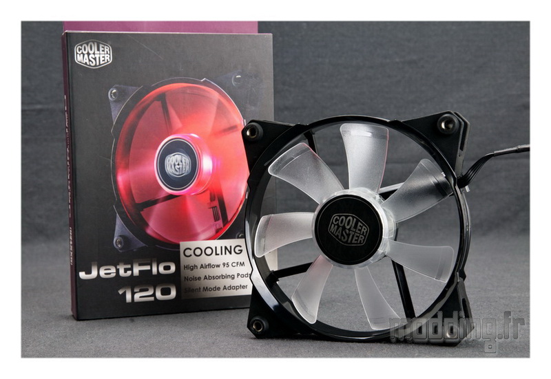 [TEST] Ventilateur Cooler Master JetFlo 120 mm