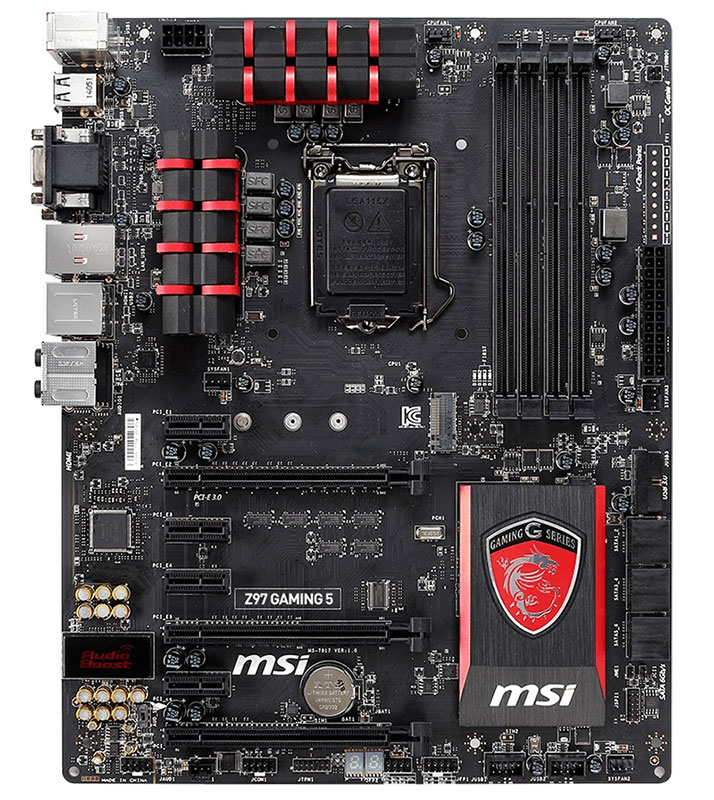 Nouvelles cartes Z97 chez MSI