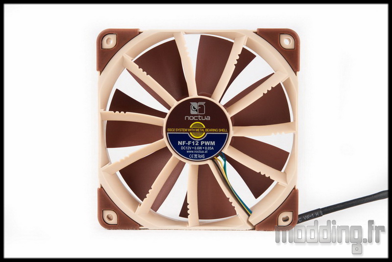 Noctua NF-F12 PWM - Ventilateur boîtier - Garantie 3 ans LDLC