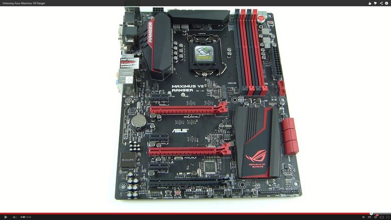 Unboxing Asus Maximus VII Ranger