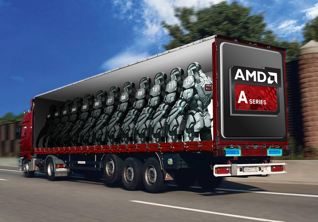 12 cores pour AMD