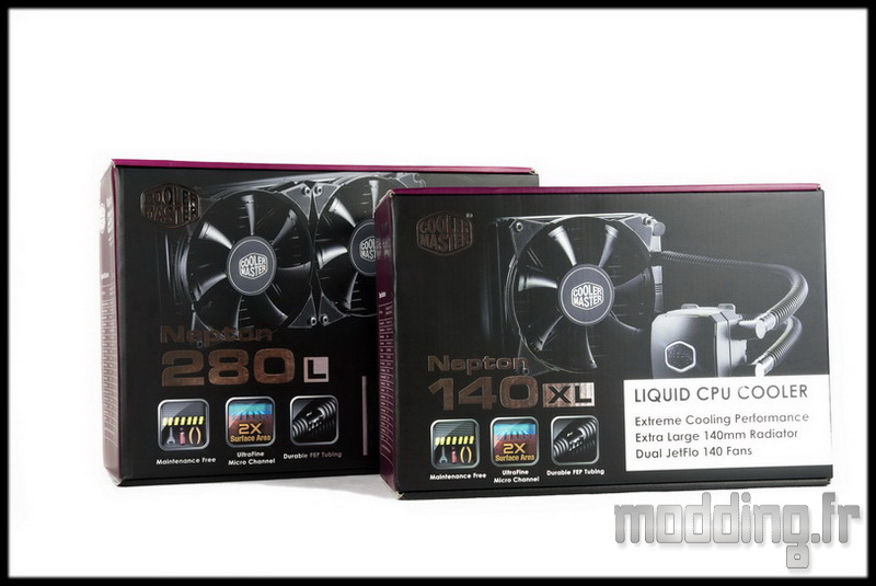 [TEST] AIO Nepton 140XL et 280L de Cooler Master