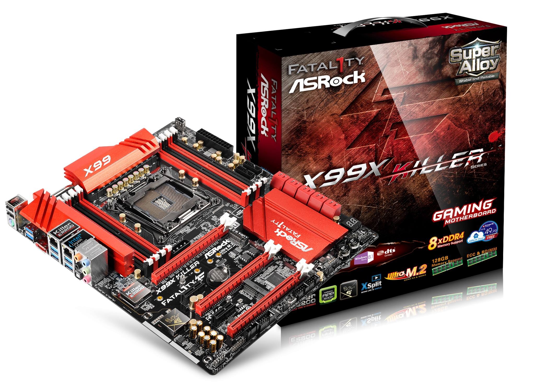 ASRock partage aussi des photos de sa X99X Killer