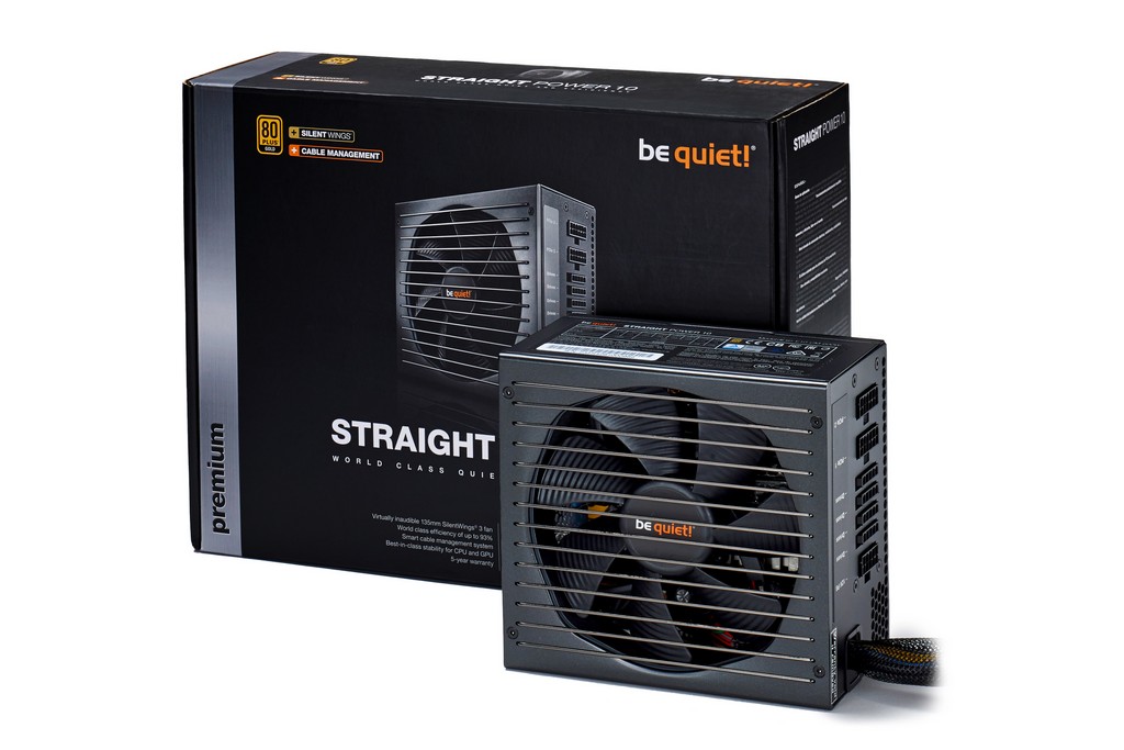 be quiet! - lancement STRAIGHT POWER 10