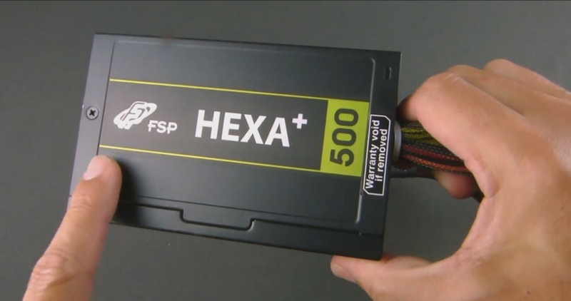 [Unboxing] alimentation FSP Hexa+ 500W