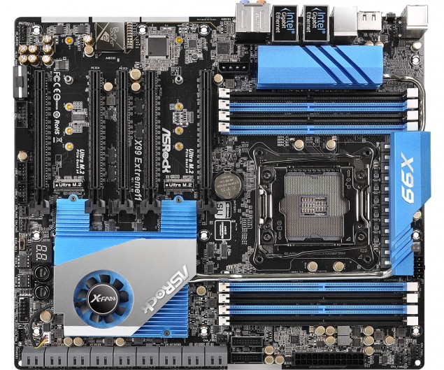 ASRock X99 Extreme11, seulement 18 SATA