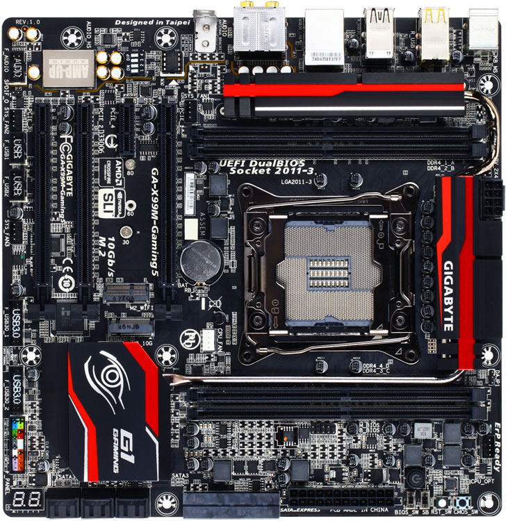 GIGABYTE lance la X99M-Gaming 5