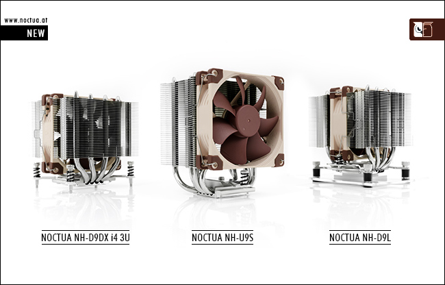 3 nouveaux ventirads chez NOCTUA