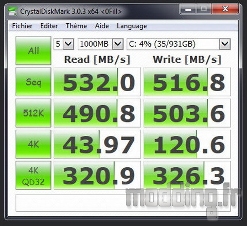 Evo 1 To CrystalDiskMark Fiab
