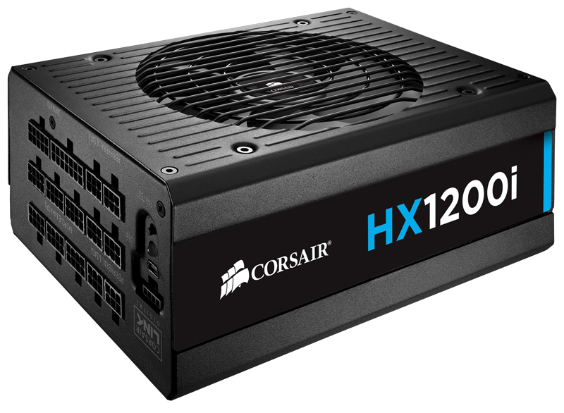 Corsair pousse sa gamme HXi à 1200 W