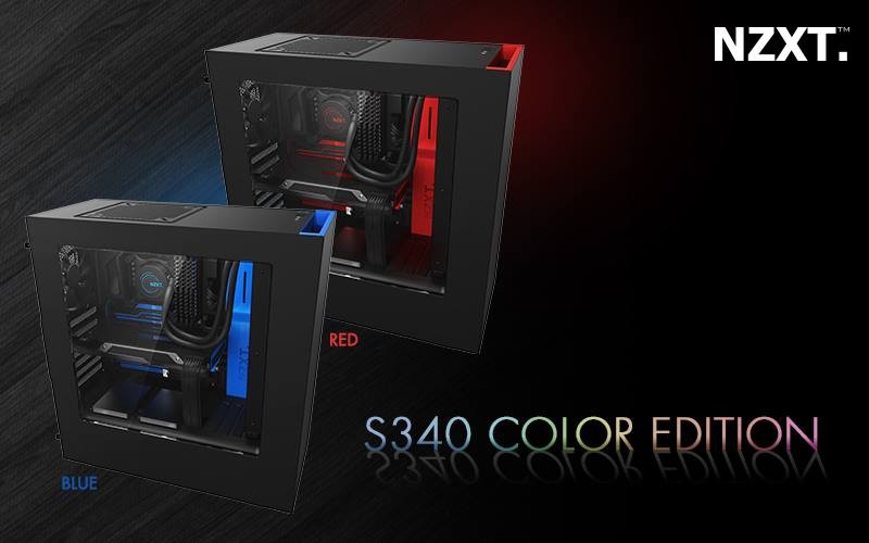 Des nouvelles couleurs pour le NZXT S340