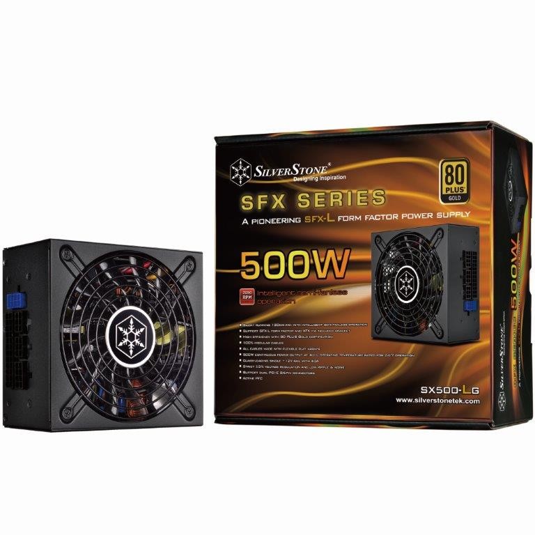 SILVERSTONE - La SX500-LG , du SFX avec un ventilateur de 120mm