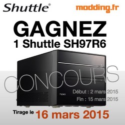 [CONCOURS] Gagnez un Shuttle, nous avons un gagnant!