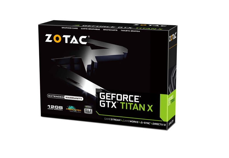 Zotac dégaine sa GTX Titan X