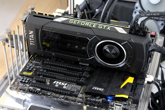 premiers tests de la Titan x