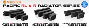 Thermaltake Radiators Pacific RL and R Series