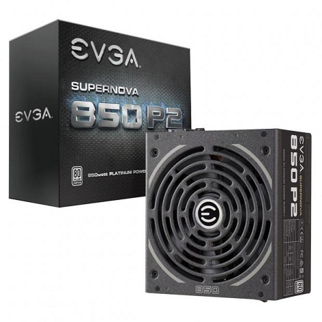 EVGA présente ses alimentations SuperNOVA P2 80 Plus Platinum