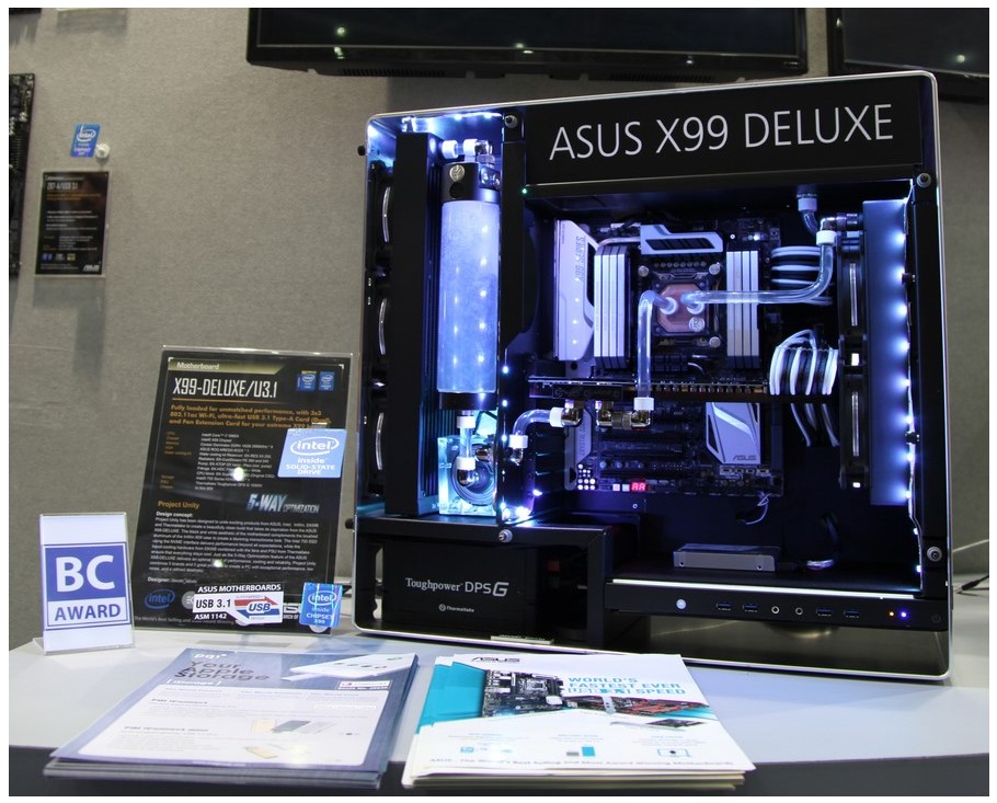 Computex : Les mods du stand Asus ROG