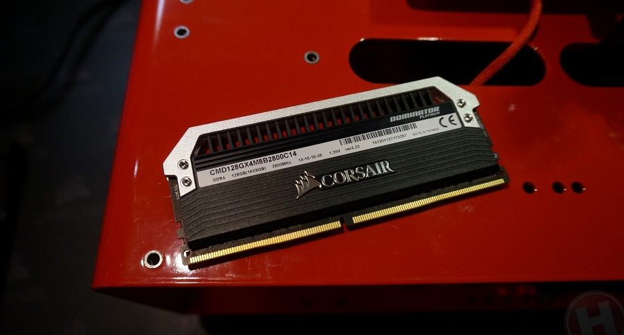 Corsair prépare des modules de 16Go de DDR4