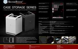 SilverStone: nouveaux boiters de Stockage CS01 et CS01-HS disponible très bientôt