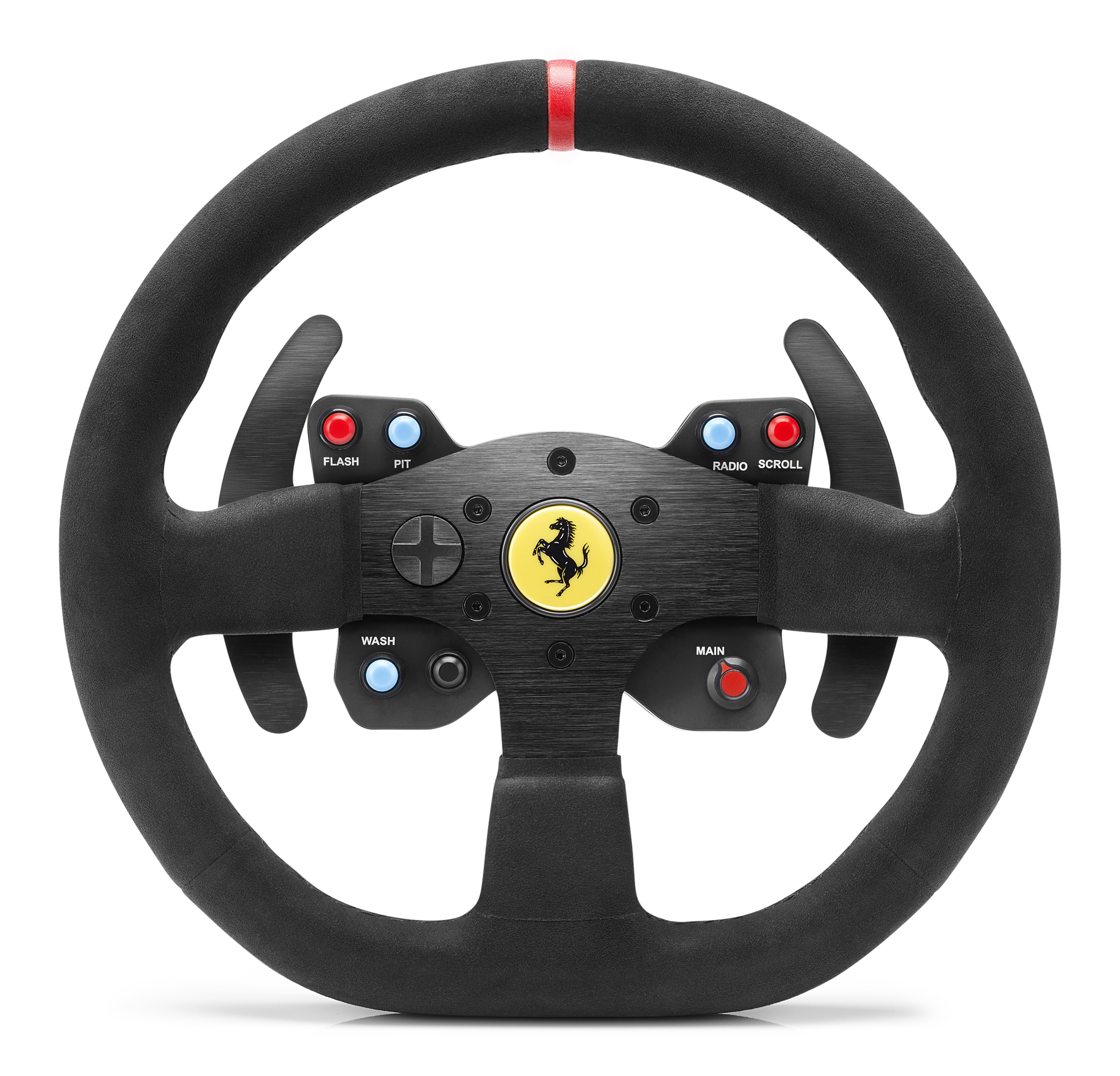 Un volant en Alcantara chez Thrustmaster