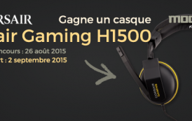 [CONCOURS] Un casque CORSAIR Gaming H1500 Dolby 7.1 est en jeu...