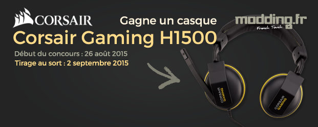 [CONCOURS] Un casque CORSAIR Gaming H1500 Dolby 7.1 est en jeu...