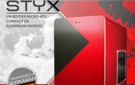 Raijintek STYX, un Micro-ATX compact en Aluminium