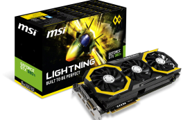 La nouvelle carte graphique MSI GTX 980Ti Lightning