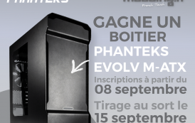 [CONCOURS] Le gagnant du Phanteks Evolv M-ATX est....