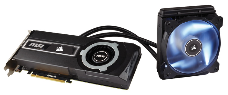 MSI & Corsair annoncent la grosse Hydro GFX GTX 980 Ti