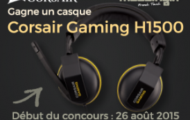 [CONCOURS] Le gagnant du casque gaming Corsair H1500 est....