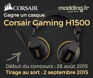 [CONCOURS] Le gagnant du casque gaming Corsair H1500 est....