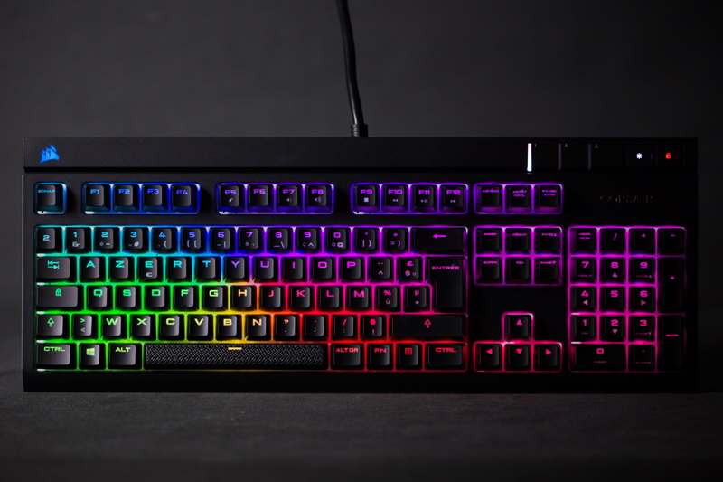 Corsair K55 RGB - Unboxing & Test [FR] - Un clavier gamer à moins