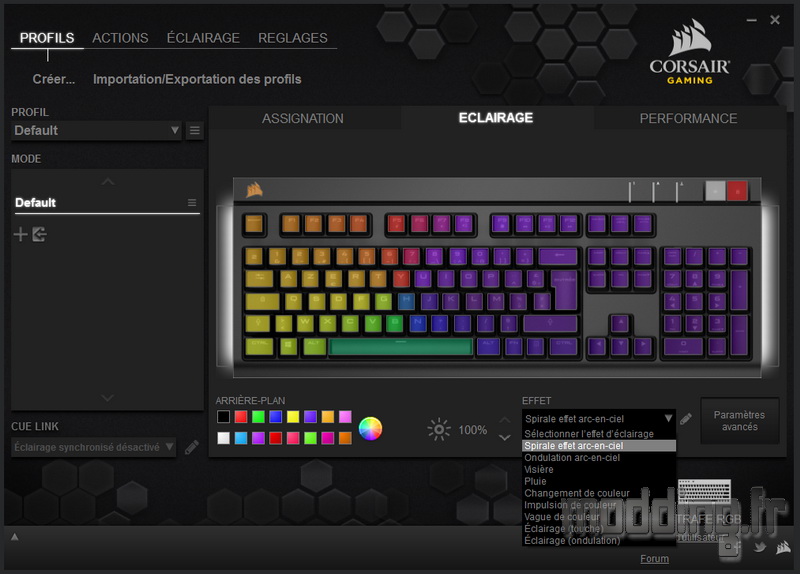 Strafe RGB Log 32