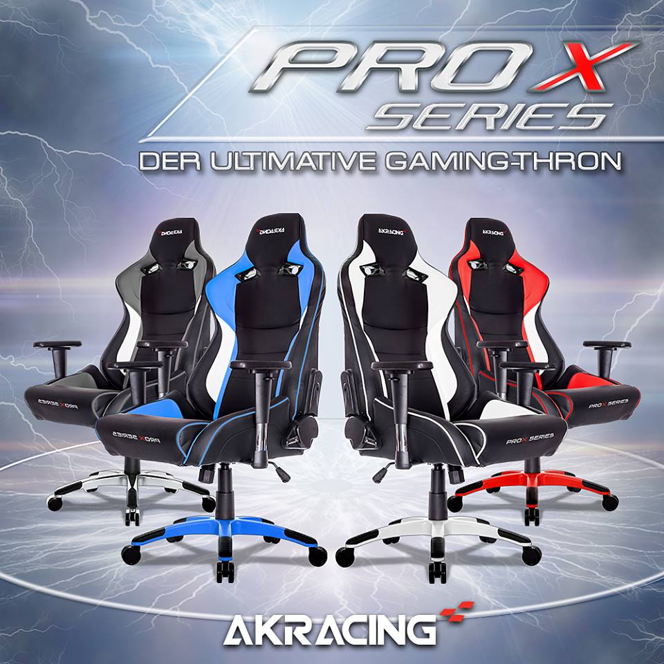 AKRacing annonce la gamme PRO X Series, du haut de gamme.