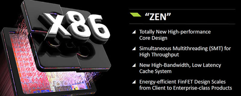 Les prototypes ZEN d'AMD sont conformes aux attentes de la marque