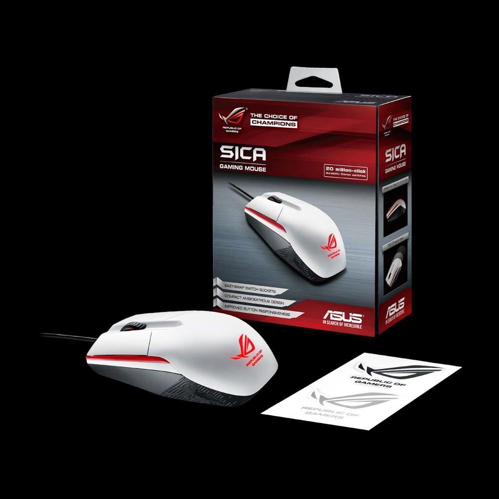 ASUS annonce une souris blanche