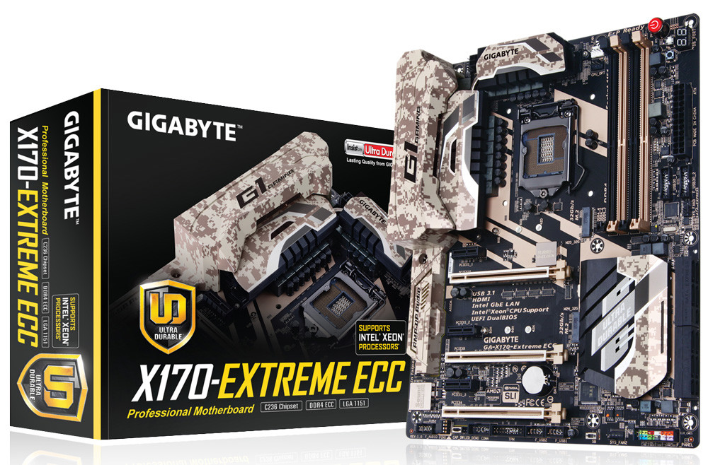 GIGABYTE lance la X170-Extreme ECC