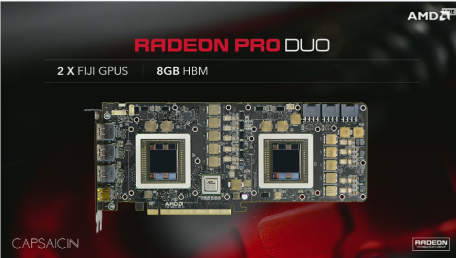 AMD dévoile une grosse carte Bi GPU