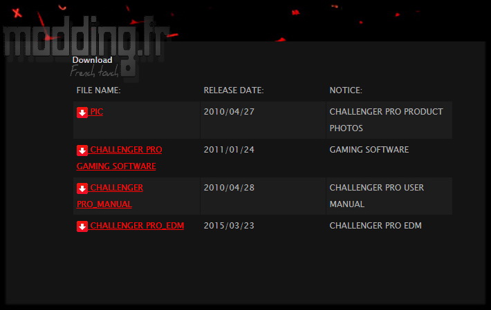 Challenger Pro Log 01