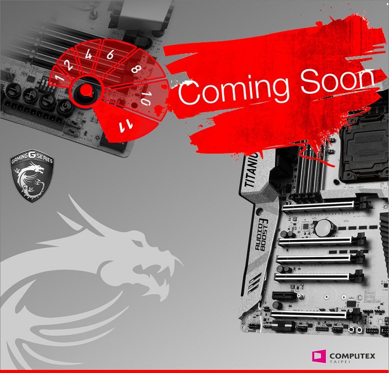 MSI tease la XPOWER Gaming Titanium