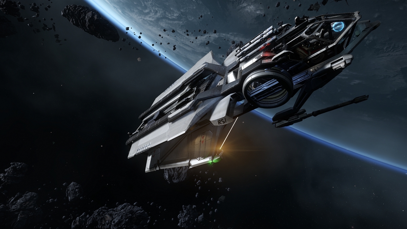 Le plus grand vaisseau jouable de Star Citizen's en 4K